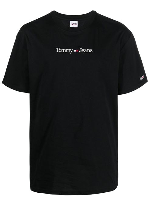 T shirt uomo con logo ricamato TOMMY Jeans | DM0DM14984BDS